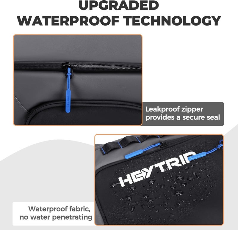 HEYTRIP Backpack Cooler 36/54 Cans, Insulated Portable Large Leakproof Waterproof Cooler Bag, 20 Hours Cold Retention for Lunch Camping Travel Beach Picnic - Image 5